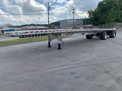Reitnouer CK-100 48x102 Aluminum Flatbed Trailer - Air Ride, Fixed Spread Axle