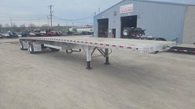 Reitnouer CK-100 48x102 Aluminum Flatbed Trailer - Air Ride, Fixed Spread Axle