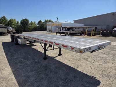 Reitnouer MaxMiser 48x102 Aluminum Flatbed Trailer - Air Ride, Fixed Spread Axle