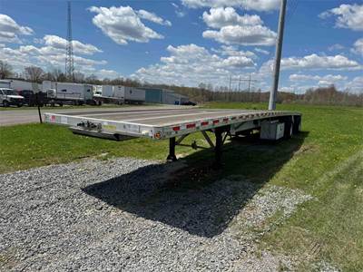 Reitnouer MaxMiser 48x102 Aluminum Flatbed Trailer - Air Ride, Fixed Spread Axle