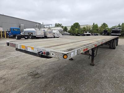 UTILITY 48x102 Combination Flatbed Trailer - Air Ride, Fixed Spread Axle