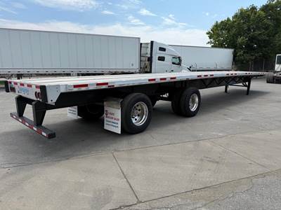 Wabash COMBO W/ REAR AXLE SLIDE Flatbed Trailer