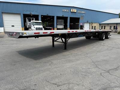 Wabash COMBO W/ REAR AXLE SLIDE Flatbed Trailer