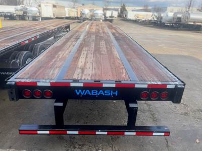 Wabash TL-2000 STEEL FLATBE Flatbed Trailer