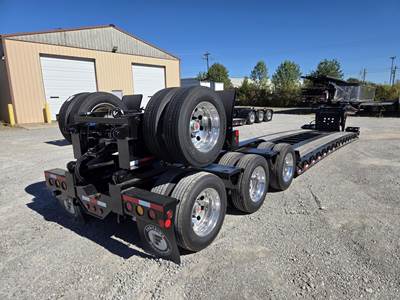 Fontaine 51/60 FLIP AXLE HYDRAULIC Lowboy Trailer