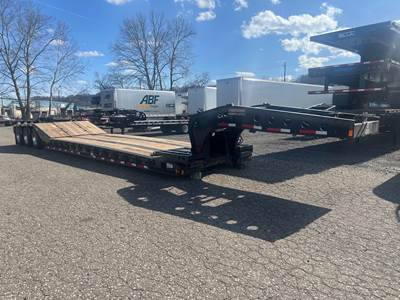 Fontaine 55 TON PAVER PRO - 275 TIRES & LONG NECK Lowboy Trailer