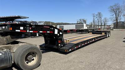 Fontaine N20 W/ PONY MOTOR Lowboy Trailer