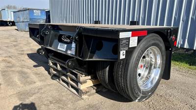 Fontaine 5ft Single Axle Steel Lowboy Trailer - Air Ride, Fixed Axle