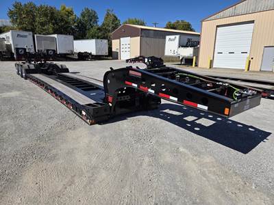 Fontaine WORKHORSE 55 LCC HYDRAULIC FLIP Lowboy Trailer