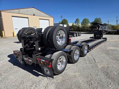 Fontaine WORKHORSE 55LCC W/HYDRAULIC FLIP Lowboy Trailer