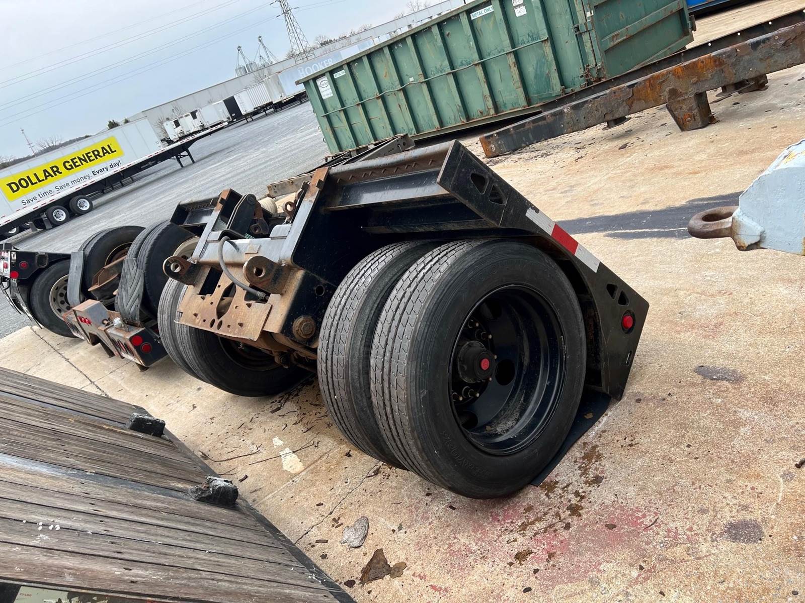 2009 Talbert FLIP AXLE 3540 TON Lowboy Trailer For Sale Lancaster
