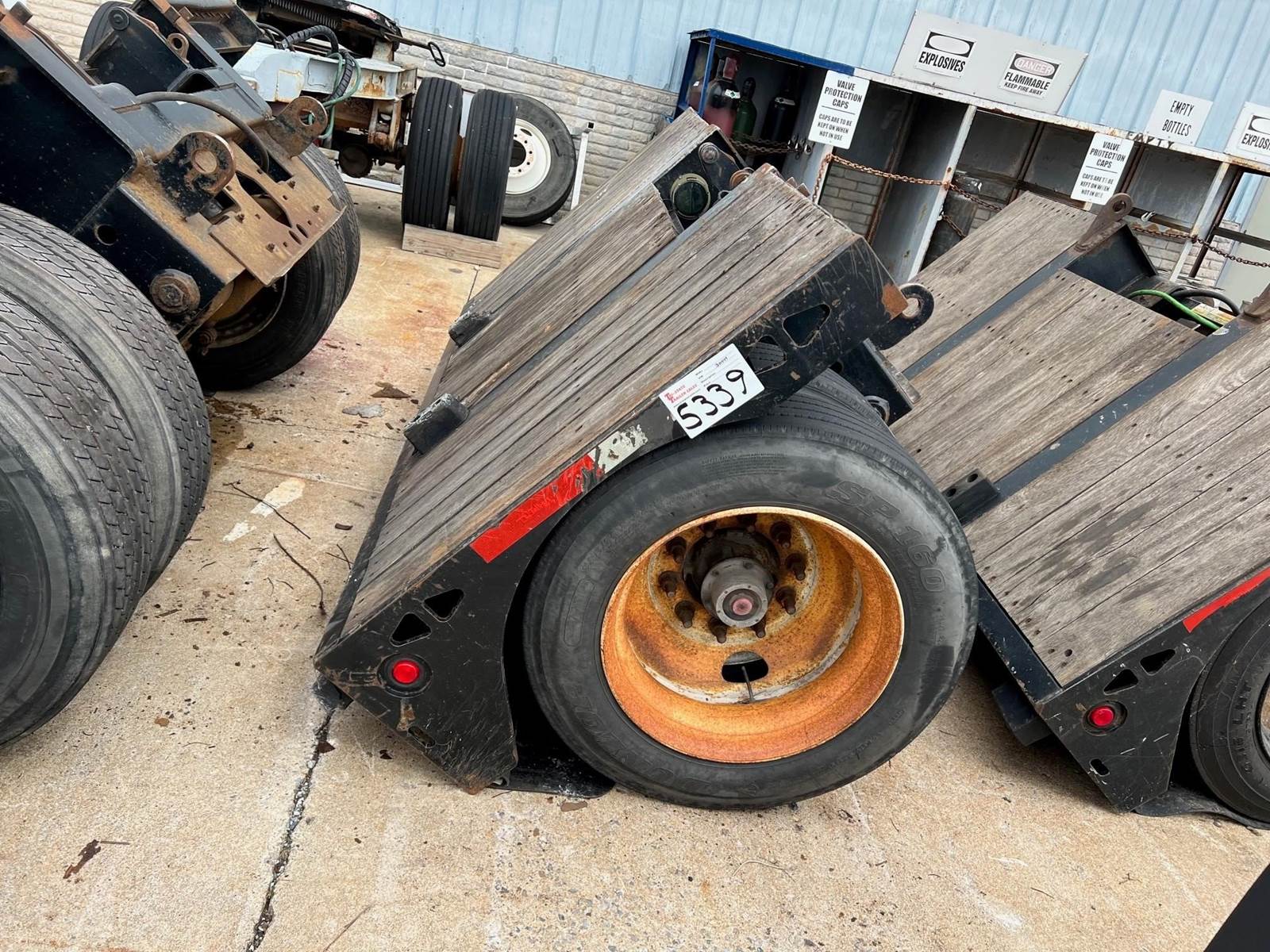 2009 Talbert FLIP AXLE 3540 TON Lowboy Trailer For Sale Lancaster