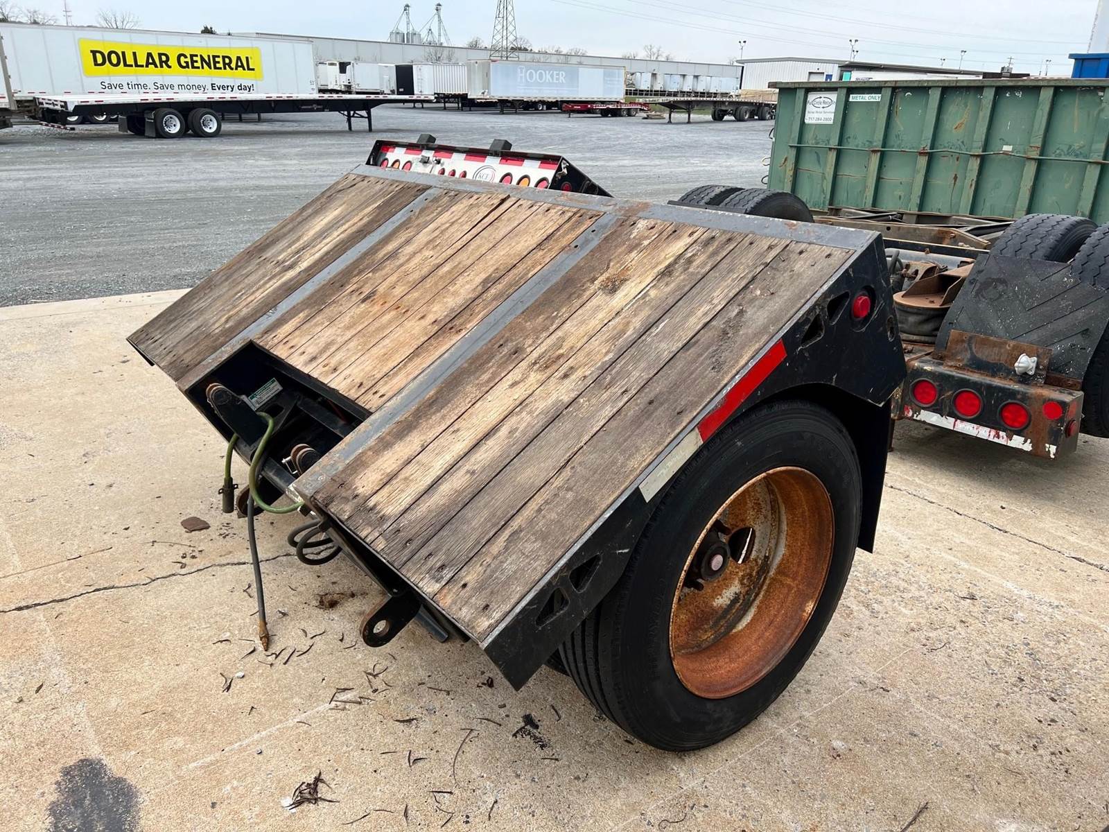 2009 Talbert FLIP AXLE 3540 TON Lowboy Trailer For Sale Lancaster