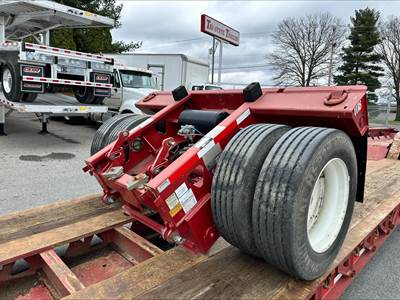 Trail King FLIP AXLE Lowboy Trailer