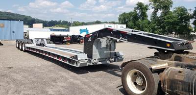 XL Specialized 55 TON - 15" LDH GALVANIZED Lowboy Trailer