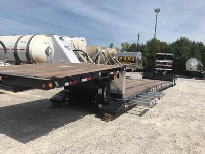 XL Specialized XL 80 MFGA 53x102 Tandem Axle Steel Lowboy Trailer - Air Ride, Fixed Axle