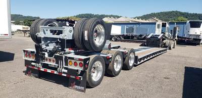 XL Specialized 55 TON - 15" LDH GALVANIZED Lowboy Trailer