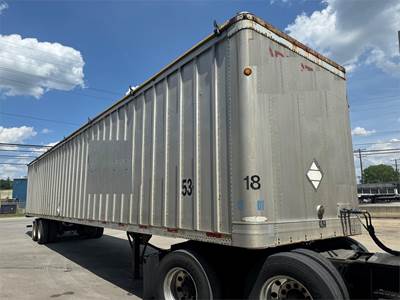 Trailmobile 53x102 Tandem Axle Aluminum Open Top Trailer - Air Ride, Sliding Axle