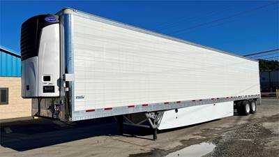 Vanguard 53 ft Reefer Trailer - Sliding Axle, Swing Door, Thermo King