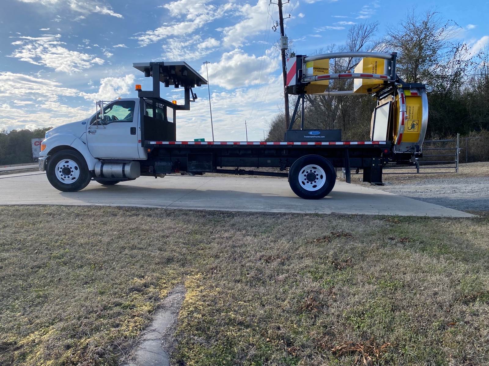 2015 Ford F650 Attenuator Truck Scorpion 2 TMA (Truck Mounted
