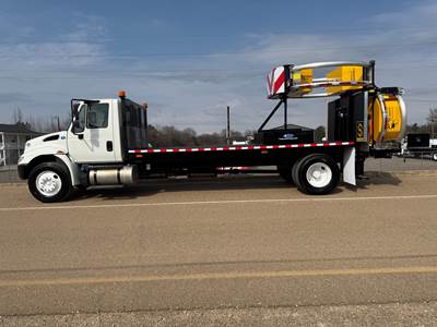 2017 International DuraStar 4300 Attenuator Truck - 149,219 Miles - Cummins - Auto - New Scorpion II - Under CDL