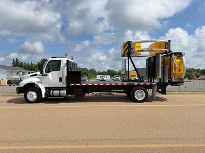 2020 International MV Scorpion II TMA Truck - Cummins - Automatic - Under CDL - New TMA, Arrow Board, Flatbed