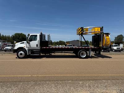 2020 International MV Scorpion II TMA Truck - Cummins - Automatic - Under CDL - New TMA, Arrow Board, Flatbed