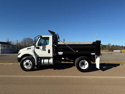 2025 International MV607 Dump Truck - New with full warranty - Cummins - Allison Auto - 5/6 Yard Dump