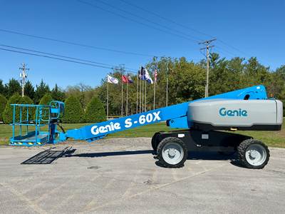 2016 Genie S60X Boom Lift