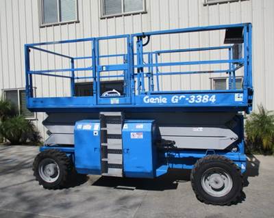 2006 Genie GS3384RT Rough Terrain Scissor Lift