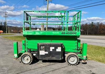 2016 Genie GS4069DC Rough Terrain Electric Scissor Lift