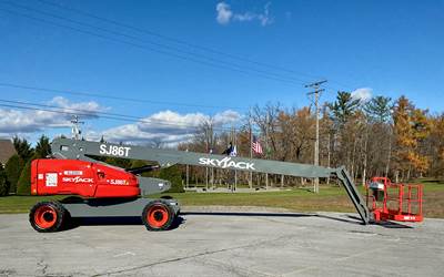 2016 Skyjack SJ86T Telescopic Boom Lift