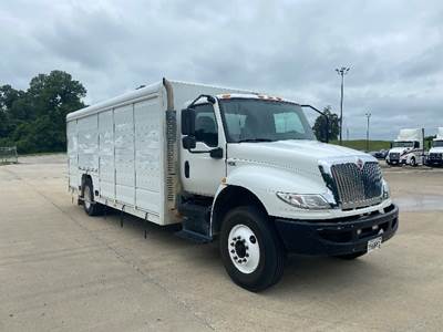 International MV607 Beverage Truck - Cummins, 220HP, 6 Speed Automatic