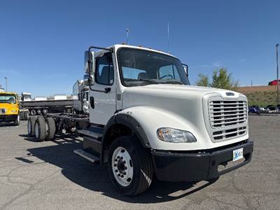 Freightliner M2 112 Tandem Axle Cab & Chassis Truck - 450HP, 10 Speed Automatic