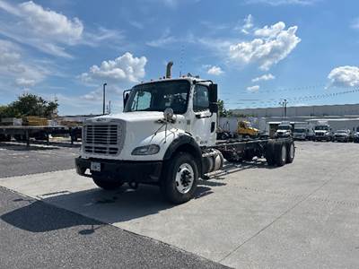 Freightliner M2 112 Tandem Axle Cab & Chassis Truck - 450HP, 6 Speed Automatic