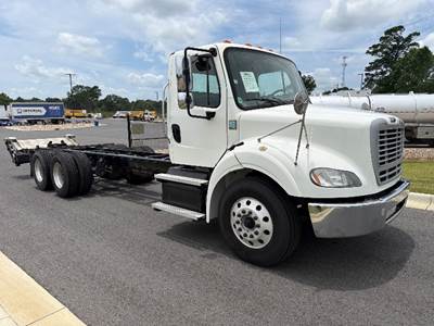 Freightliner M2 112 Tandem Axle Cab & Chassis Truck - 350HP, 10 Speed Automatic