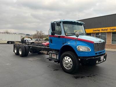 Freightliner M2 Tandem Axle Cab & Chassis Truck - Cummins, 300HP, 6 Speed Automatic