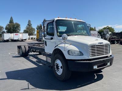Freightliner M2 Single Axle Cab & Chassis Truck - Cummins, 240HP, 6 Speed Automatic