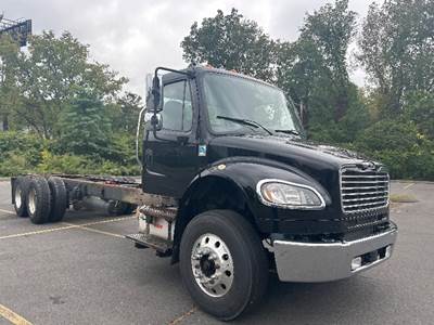 Freightliner M2 Tandem Axle Cab & Chassis Truck - Cummins, 300HP, 6 Speed Automatic
