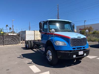 Freightliner M2 Tandem Axle Cab & Chassis Truck - Cummins, 300HP, 6 Speed Automatic