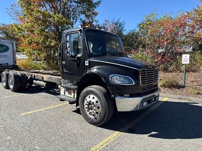 Freightliner M2 Tandem Axle Cab & Chassis Truck - Cummins, 300HP, 6 Speed Automatic