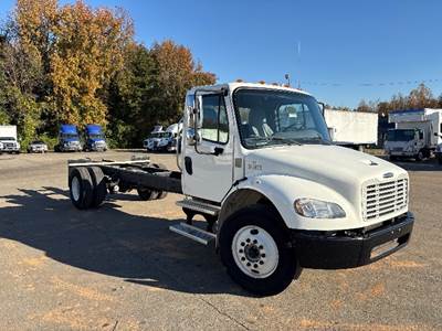 Freightliner M2 Single Axle Cab & Chassis Truck - Cummins, 220HP, 6 Speed Automatic