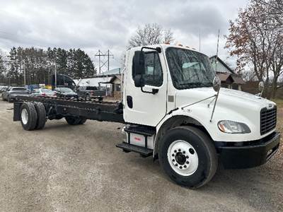 Freightliner M2 Single Axle Cab & Chassis Truck - Cummins, 220HP, 6 Speed Automatic
