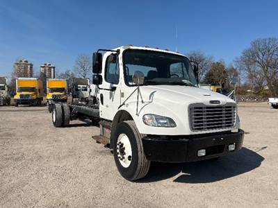 Freightliner M2 Single Axle Cab & Chassis Truck - Cummins, 220HP, 7 Speed Automatic