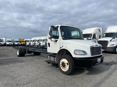 Freightliner M2 Single Axle Cab & Chassis Truck - Cummins, 240HP, 6 Speed Automatic