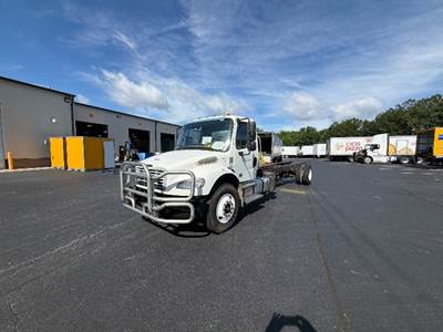 Freightliner M2 Single Axle Cab & Chassis Truck - Cummins, 260HP, 6 Speed Automatic