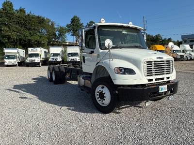 Freightliner M2 Tandem Axle Cab & Chassis Truck - Cummins, 300HP, 6 Speed Automatic