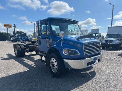 Freightliner M2 Single Axle Cab & Chassis Truck - Cummins, 250HP, 6 Speed Automatic