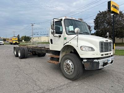 Freightliner M2 Tandem Axle Cab & Chassis Truck - Cummins, 350HP, 6 Speed Automatic