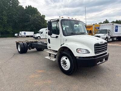 Freightliner M2P Single Axle Cab & Chassis Truck - Cummins, 220HP, 6 Speed Automatic